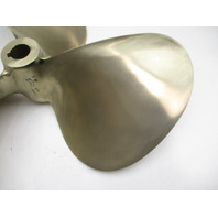 Michigan 18 X 21P 3 Blade Dyna-Jet Cupped Nibral RH 1 1/4" Bore Inboard Prop