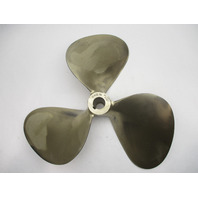 Michigan 18 X 21P 3 Blade Dyna-Jet Cupped Nibral RH 1 1/4" Bore Inboard Prop
