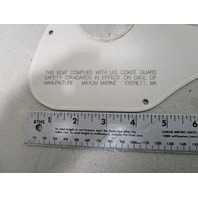 1999 Bayliner Capri 1950 Boat Dashboard Dash Gauge Panel 18" x 8 1/2"