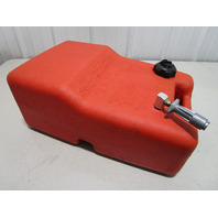 Chilton Outboard Plastic Red Remote Portable Marine Gas Tank 6.6 Gallons