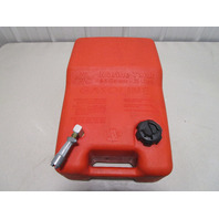 Chilton Outboard Plastic Red Remote Portable Marine Gas Tank 6.6 Gallons