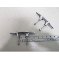 Bayliner Capri Boat 6" Cleat Rope Tie Down Chrome (Set of 2)