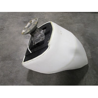 Captains Chair Pedestal Seat Marine Boat Off White 30.5" x 24 1/4"