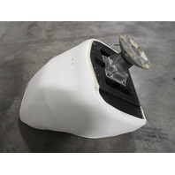 Captains Chair Pedestal Seat Marine Boat Off White 30.5" x 24 1/4"