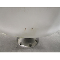 Captains Chair Pedestal Seat Marine Boat Off White 30.5" x 24 1/4"