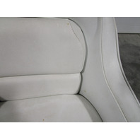 Captains Chair Pedestal Seat Marine Boat Off White 30.5" x 24 1/4"
