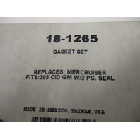 18-1265 Short Block Gasket Set for Chevy V-8 305 CID GM with 2-Piece Rear Seal