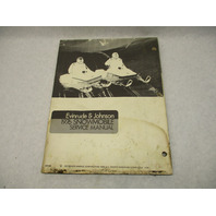 264142 1976 Johnson Evinrude Snowmobile Service Repair Manual 45 HP 266RA E266RB