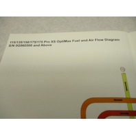 90-879187001 2008 Wiring Diagram Mercury 115-175 Pro XS OptiMax Fuel & Air Flow