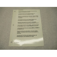 90-879187001 2008 Wiring Diagram Mercury 115-175 Pro XS OptiMax Fuel & Air Flow