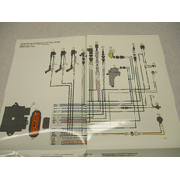 90-899696002 Electric Tiller Handle w/Trim Diagram for Mercury 25/30 EFI 4S 2006