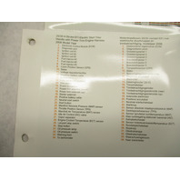90-899696002 Electric Tiller Handle w/Trim Diagram for Mercury 25/30 EFI 4S 2006