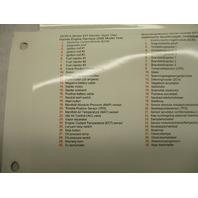 90-899696003 Elec Start Tiller Handle Diagram for Mercury 25/30 EFI 4S 2006