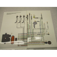 90-899696004 Remote Control w/Trim Harness Diagram for Mercury 25/30 EFI 4S 2006