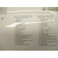 90-899696005 Elec Start Remote Control Diagram Mercury 25/30 EFI 4-Stroke 2006