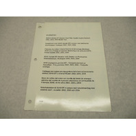 90-899697001 Tiller Handle Harness Diagram Mercury 30/40 EFI 4-Stroke 2002-2004