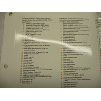 90-899697003 Elec Start Control Harness Diagram Mercury 30/40 EFI 4-Stroke 02-04