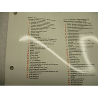 90-899697004 Elec Start Control Harness Diagram Mercury 30/40 EFI 4-Stroke 2005