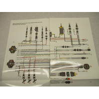 90-899697008 Elec Start Tiller Handle Diagram Mercury 30/40 EFI 4-Stroke 2006-07