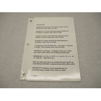 90-879191001 Tiller Handle Harness Diagram Mercury 40-60 EFI 4-Stroke 2002-2004