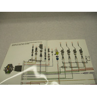 90-879191002 Control Engine Harness Diagram Mercury 40-60 EFI 4-Stroke 2002-2004