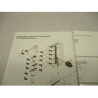 90-879191006 11/07 Oil Flow Diagram for Mercury 40/50/60 EFI 4-Stroke Outboards