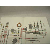 90-879191008 Tiller Handle Harness Diagram Mercury 40-60 EFI 4-Stroke 2005