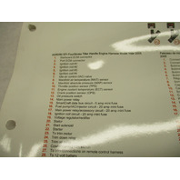 90-879191008 Tiller Handle Harness Diagram Mercury 40-60 EFI 4-Stroke 2005