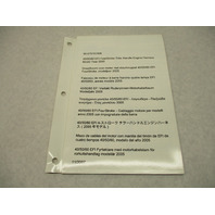90-879191008 Tiller Handle Harness Diagram Mercury 40-60 EFI 4-Stroke 2005
