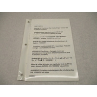 90-879191010 2007 Tiller Handle Harness Diagram Mercury 40-60 EFI 4-Stroke