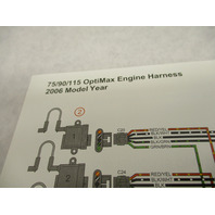 90-899862002 11/07 Engine Harness Wiring Diagram Mercury 75/90/115 OptiMax 2006