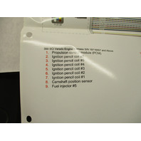 90-899883394 2009 Outboard Engine Harness Wiring Diagram for 2006 350 SCi Verado