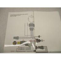 90-899860001 2007 Outboard SmartCraft Non CAN Harness Diagram 8-Pin Mercury 2000