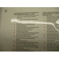 90-899860001 2007 Outboard SmartCraft Non CAN Harness Diagram 8-Pin Mercury 2000