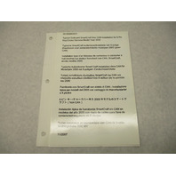 90-899860001 2007 Outboard SmartCraft Non CAN Harness Diagram 8-Pin Mercury 2000