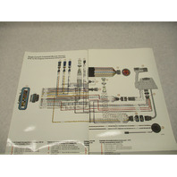 8M0012165 Single Console Command Module Harness Diagram Mercury DTS 14 Pin 07