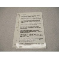 8M0012168 Triple Engine Command Module Harness Diagram Mercury DTS 14 Pin V07