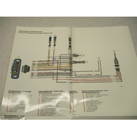 90-8M0012169 2007 Quad Adapter Harness Diagram for Mercury DTS 14 Pin V07
