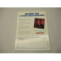 507071 Vintage Evinrude Outboard Motor 1995 Sales Catalog Brochure w/ Specs Page