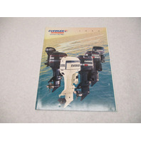 507071 Vintage Evinrude Outboard Motor 1995 Sales Catalog Brochure w/ Specs Page