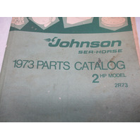 386129 1973 OMC Johnson Sea-Horse 2 HP Model Outboard Parts Catalog 2R73