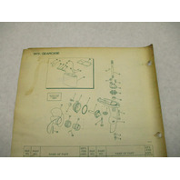 386129 1973 OMC Johnson Sea-Horse 2 HP Model Outboard Parts Catalog 2R73