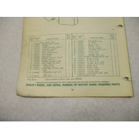 386133 1973 OMC Johnson Sea-Horse 20 HP Outboard Parts Catalog 20R73 20RL73