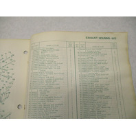 386138 1973 OMC Johnson Sea-Horse 85 HP Outboard Parts Catalog 85ESL73
