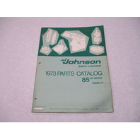 386138 1973 OMC Johnson Sea-Horse 85 HP Outboard Parts Catalog 85ESL73