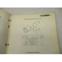 172604 OMC Evinrude Johnson Outboard Accessories Parts Catalog 1973 Final Ed