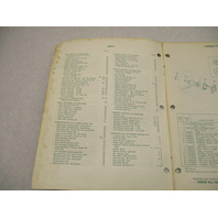 172604 OMC Evinrude Johnson Outboard Accessories Parts Catalog 1973 Final Ed
