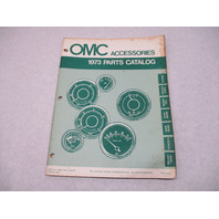 172604 OMC Evinrude Johnson Outboard Accessories Parts Catalog 1973 Final Ed