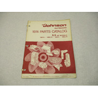 386552 1974 OMC Johnson 9.9 HP Outboard Parts Catalog 10R74 10RL74 10E74 Final