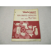 386554 1974 OMC Johnson 25 HP Outboard Parts Catalog 25R74 25RL74 25E74 Final